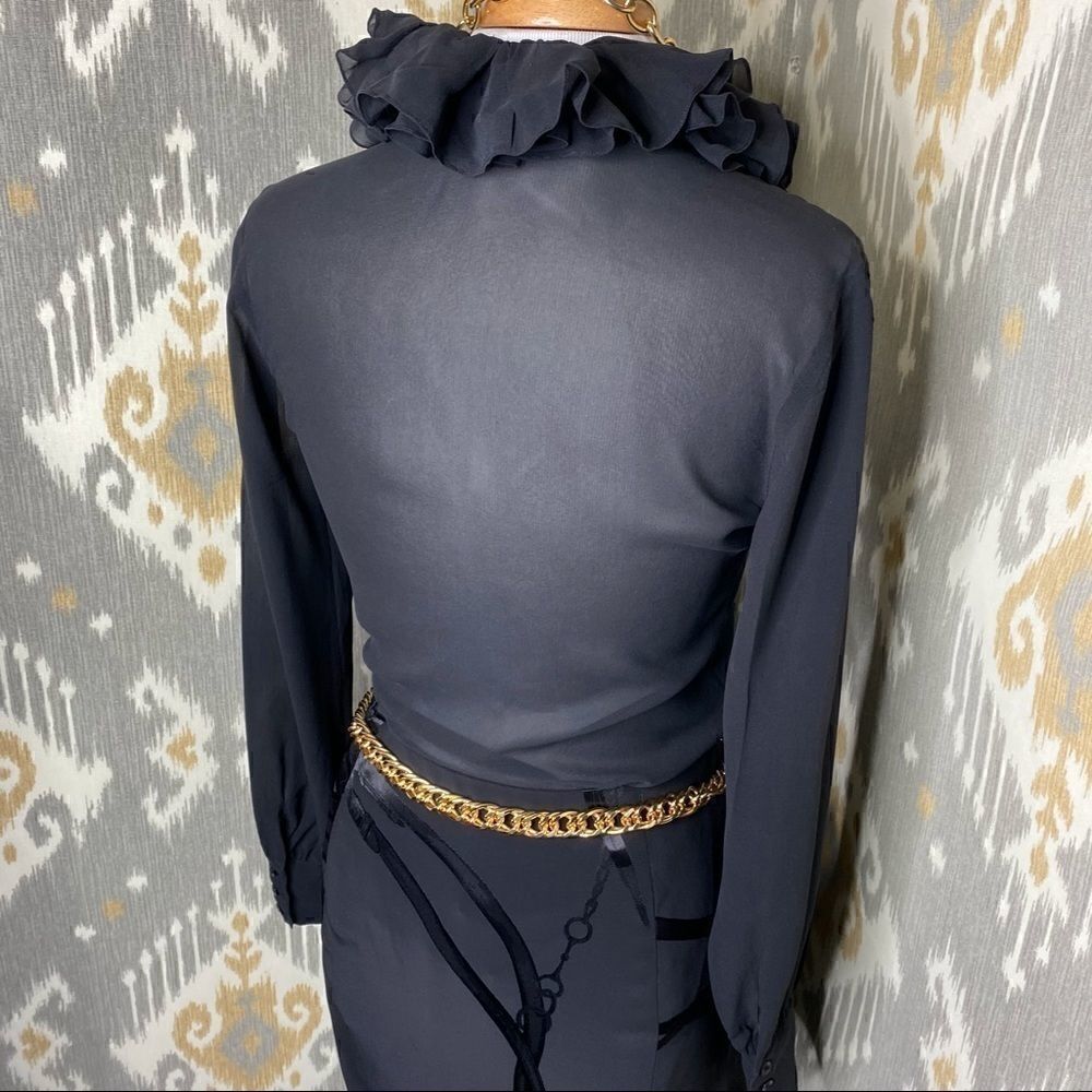 Ralph Lauren Cindy Bridle-Jacquard Pencil Skirt - Picture 11 of 16